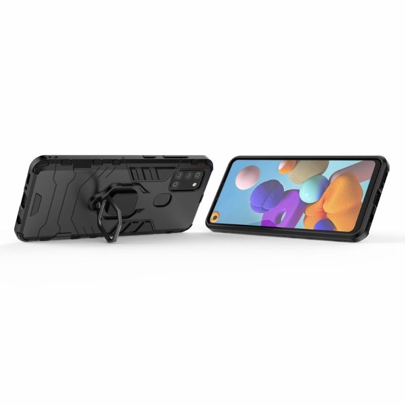 Hoesje voor Samsung Galaxy A21s Schokbestendig En Bestendig Belinda