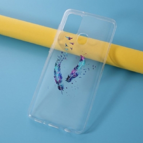 Hoesje voor Samsung Galaxy A21s Veren En Vogels