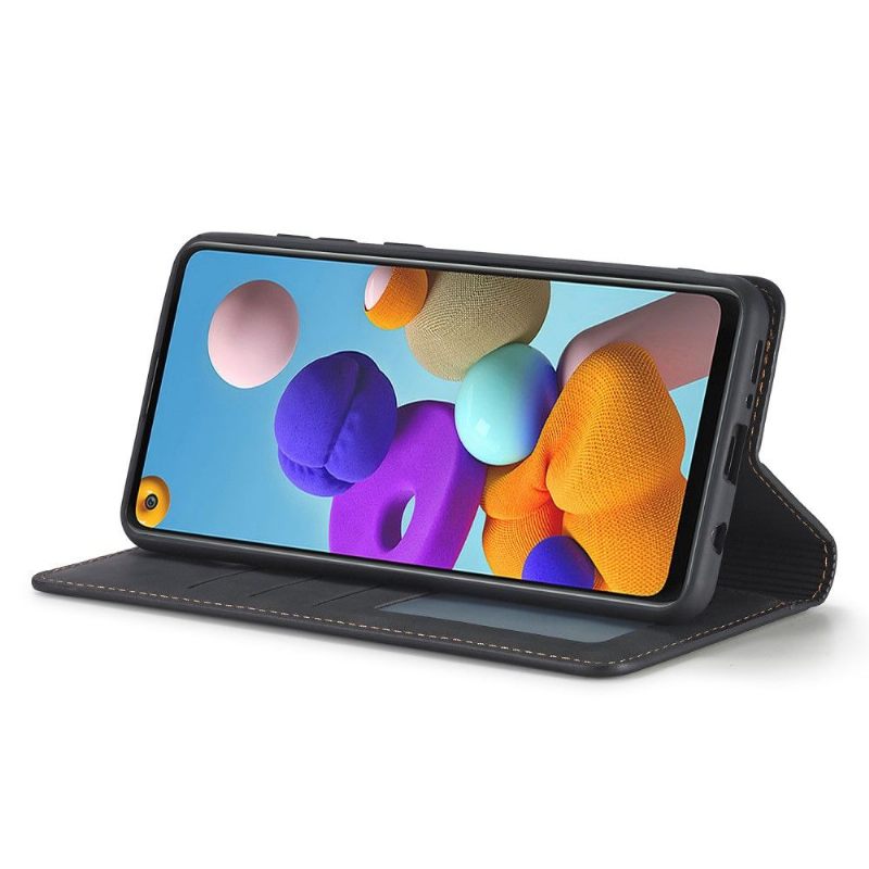Leren Hoesje voor Samsung Galaxy A21s Fantasy Serie Kunstleer
