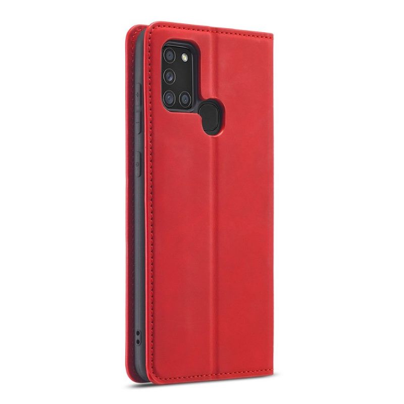 Leren Hoesje voor Samsung Galaxy A21s Fantasy Serie Kunstleer