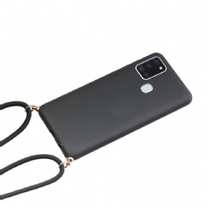 Telefoonhoesje voor Samsung Galaxy A21s Met Schouderriem