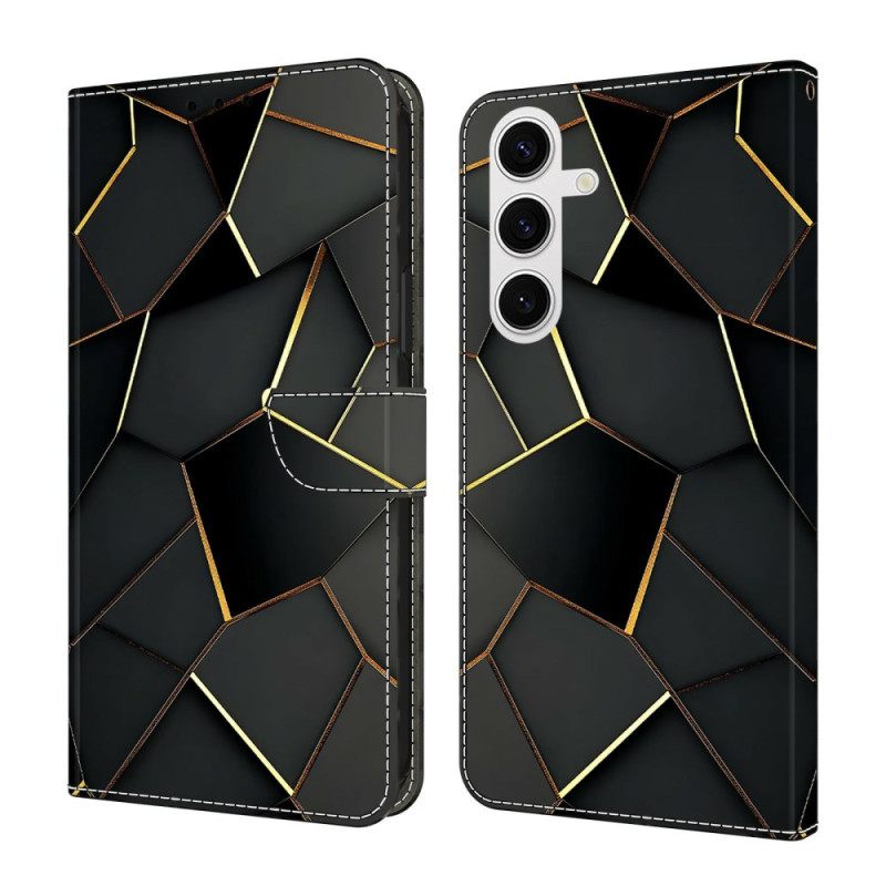 Bescherming Hoesje Samsung Galaxy S26 Zwarte En Gouden Randen