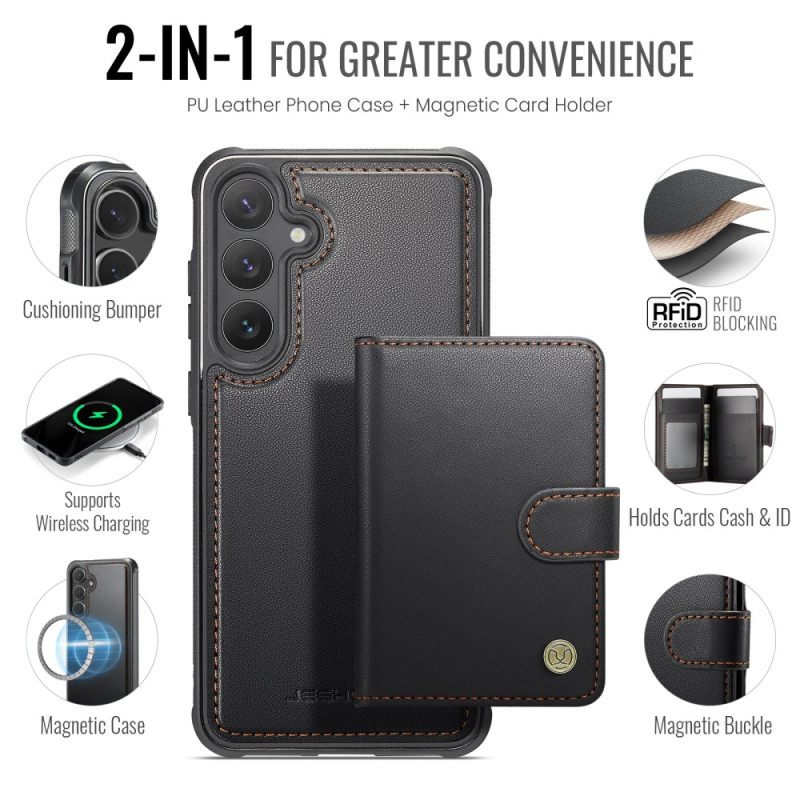 Case Hoesje Samsung Galaxy S26 Telefoonhoesje Jeehood Kaarthouder