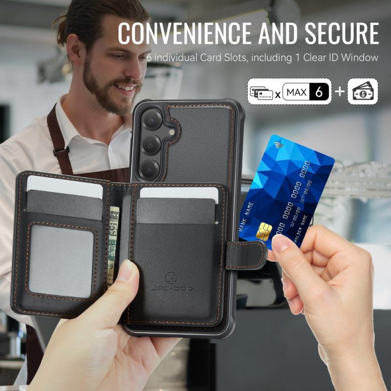 Case Hoesje Samsung Galaxy S26 Telefoonhoesje Jeehood Kaarthouder