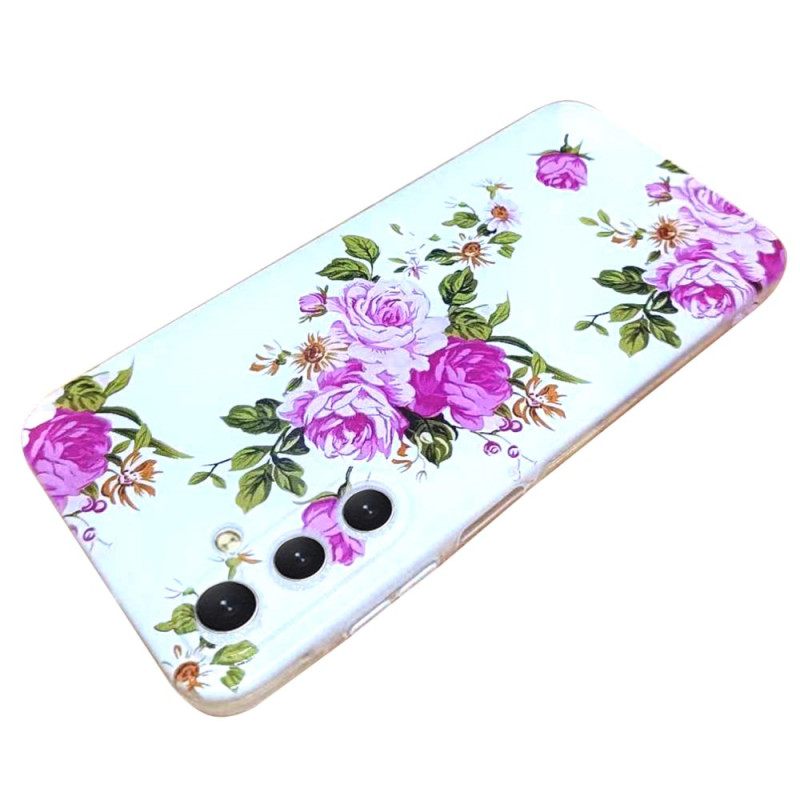 Case Hoesje Samsung Galaxy S26 Telefoonhoesje Roze Bloemen
