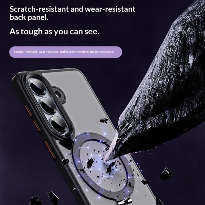 Cover Hoesje Samsung Galaxy S26 Telefoonhoesje Geïntegreerde Magnetische Houder