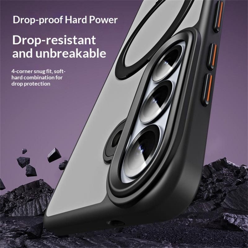 Cover Hoesje Samsung Galaxy S26 Telefoonhoesje Geïntegreerde Magnetische Houder