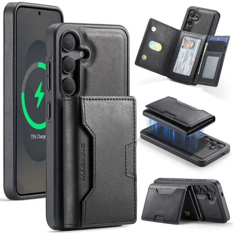 Cover Hoesje Samsung Galaxy S26 Telefoonhoesje Magking Magnetische Portemonnee