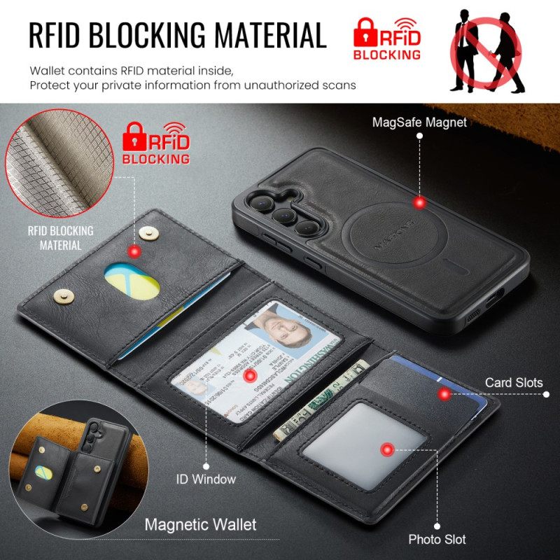 Cover Hoesje Samsung Galaxy S26 Telefoonhoesje Magking Magnetische Portemonnee