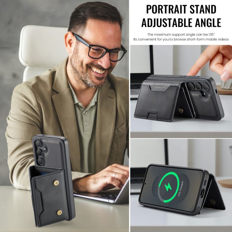 Cover Hoesje Samsung Galaxy S26 Telefoonhoesje Magking Magnetische Portemonnee