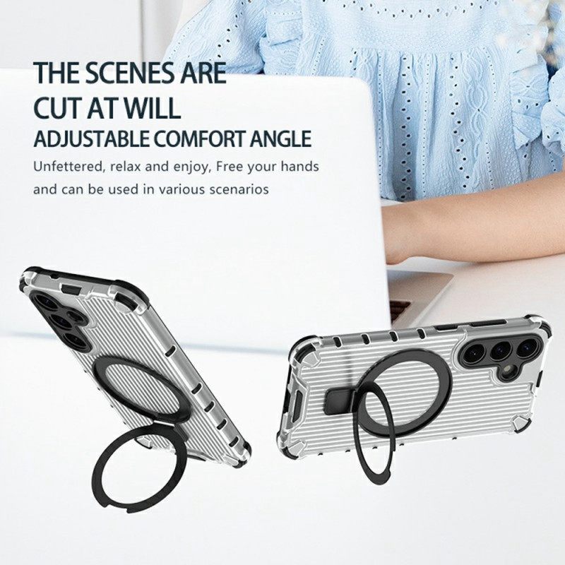 Cover Hoesje Samsung Galaxy S26 Telefoonhoesje Magnetische Portemonnee Met Standaard