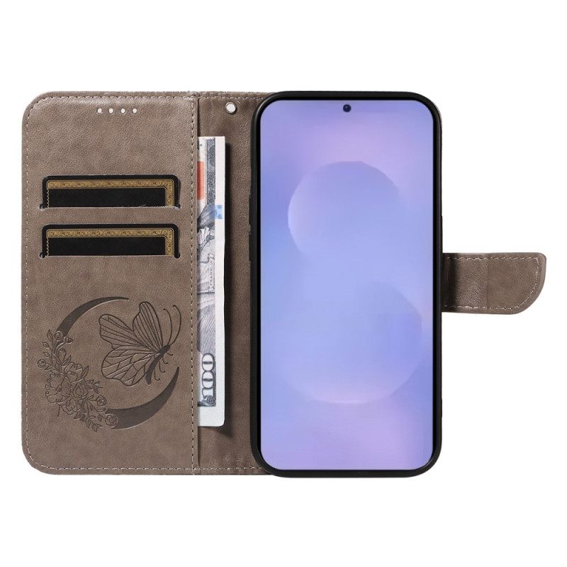 Folio-hoesje Samsung Galaxy S26 Grafische Vlinder