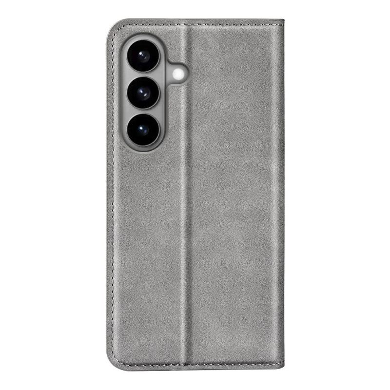 Folio-hoesje Samsung Galaxy S26 Leerstijl