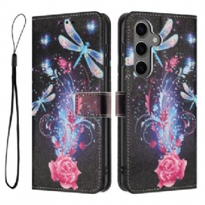 Folio-hoesje Samsung Galaxy S26 Libellen