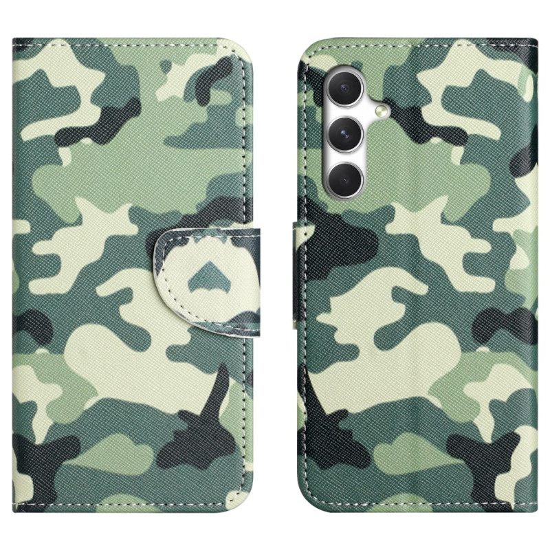 Folio-hoesje Samsung Galaxy S26 Telefoonhoesje Camouflage