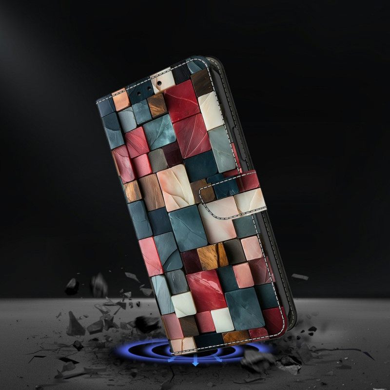 Folio-hoesje Samsung Galaxy S26 Telefoonhoesje Gekleurde Stenen