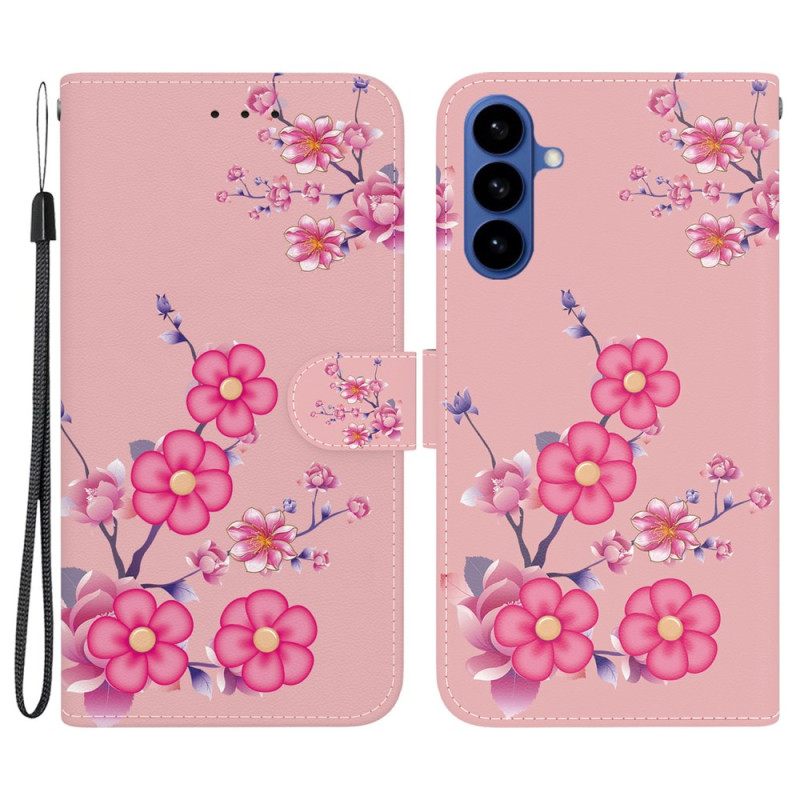 Folio-hoesje Samsung Galaxy S26 Telefoonhoesje Sakura Patroon
