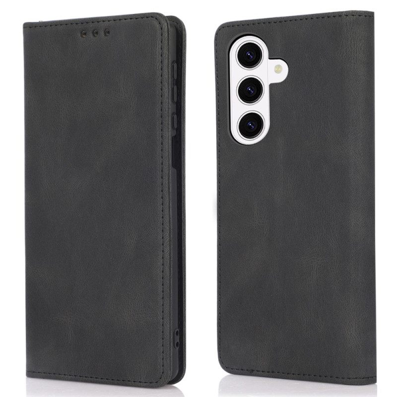 Folio-hoesje Voor Samsung Galaxy S26 Suède-effect