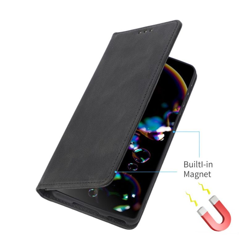 Folio-hoesje Voor Samsung Galaxy S26 Suède-effect