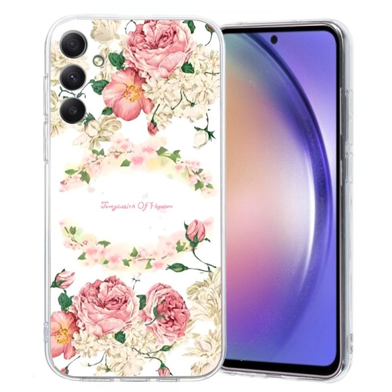 Hoesje Samsung Galaxy S26 Bloemen Bescherming Hoesje
