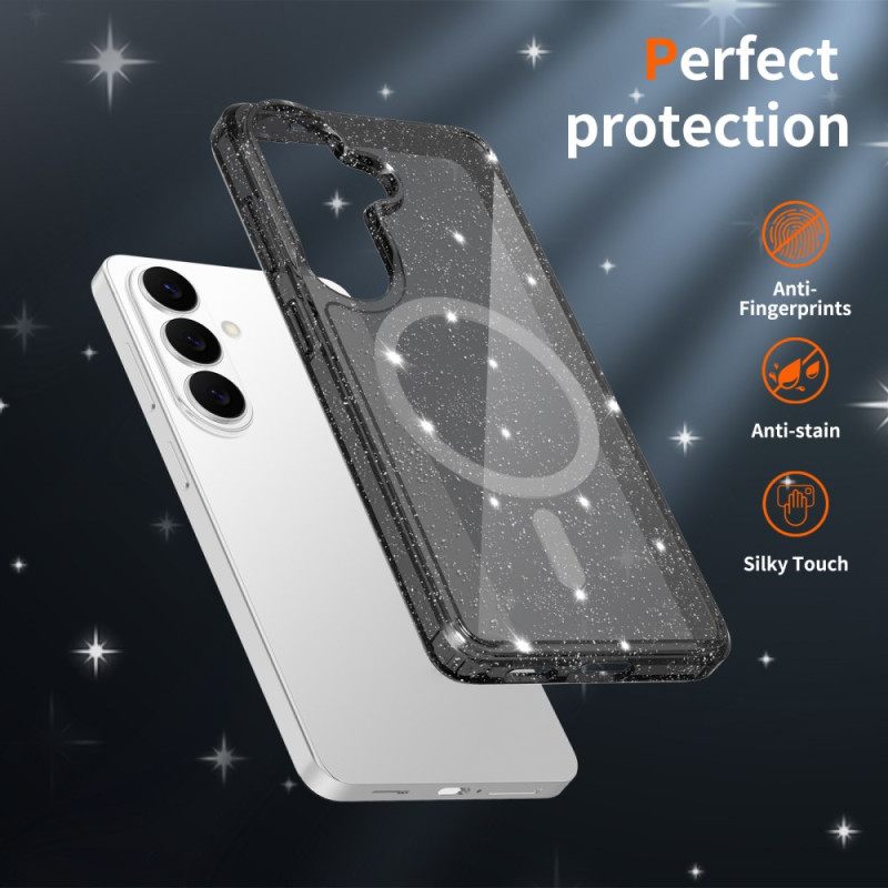 Hoesje Samsung Galaxy S26 Glitter Magnetische Portemonnee