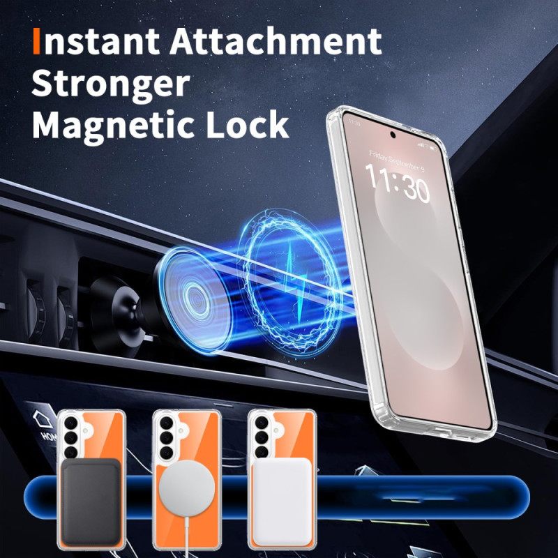 Hoesje Samsung Galaxy S26 Magnetisch Met Schokbestendig Gehard Glas