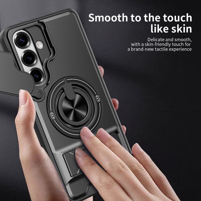 Hoesje Samsung Galaxy S26 Magnetische Opvouwbare Ringhouder En Camerabeschermer