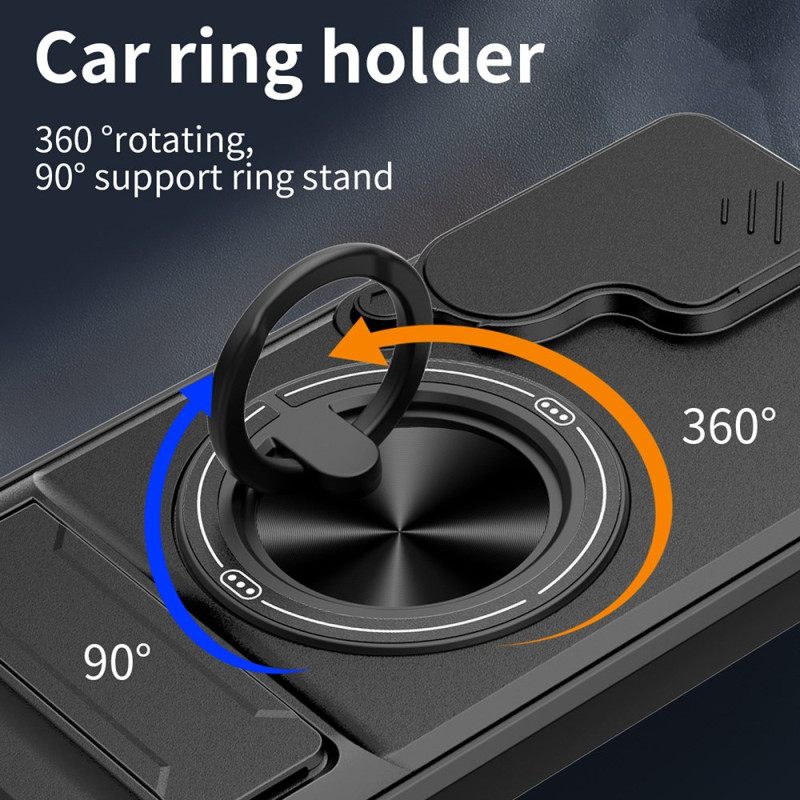 Hoesje Samsung Galaxy S26 Magnetische Opvouwbare Ringhouder En Camerabeschermer