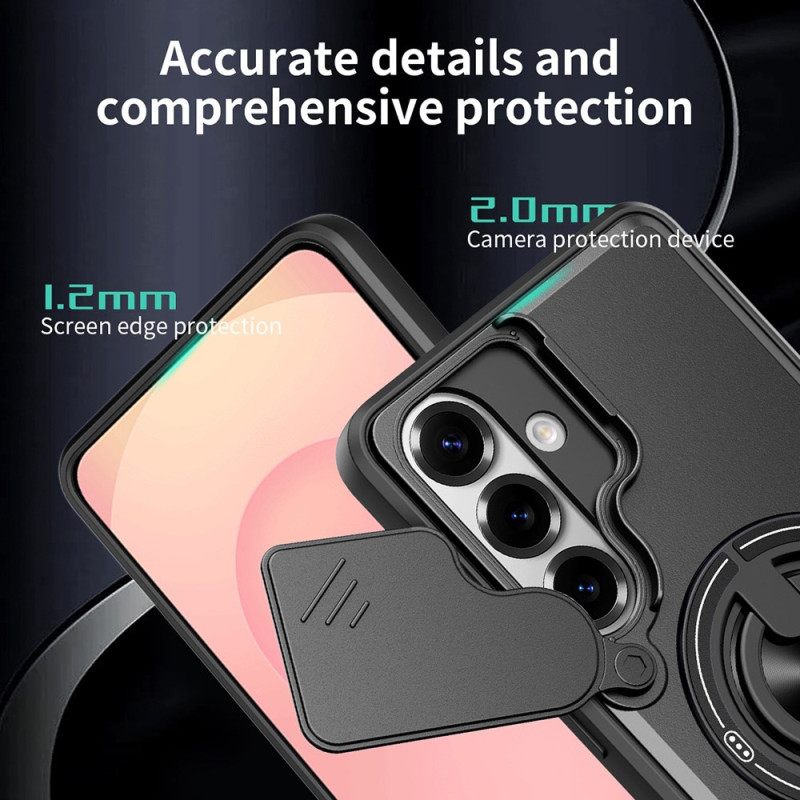 Hoesje Samsung Galaxy S26 Magnetische Opvouwbare Ringhouder En Camerabeschermer