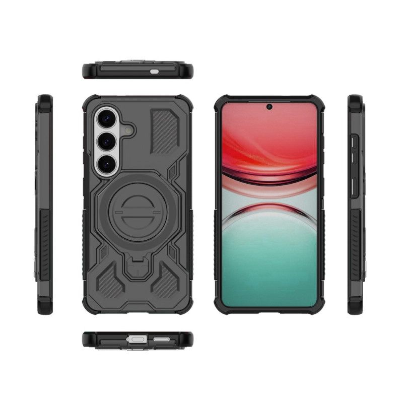 Hoesje Samsung Galaxy S26 Robuust Met Draaibare Metalen Standaard