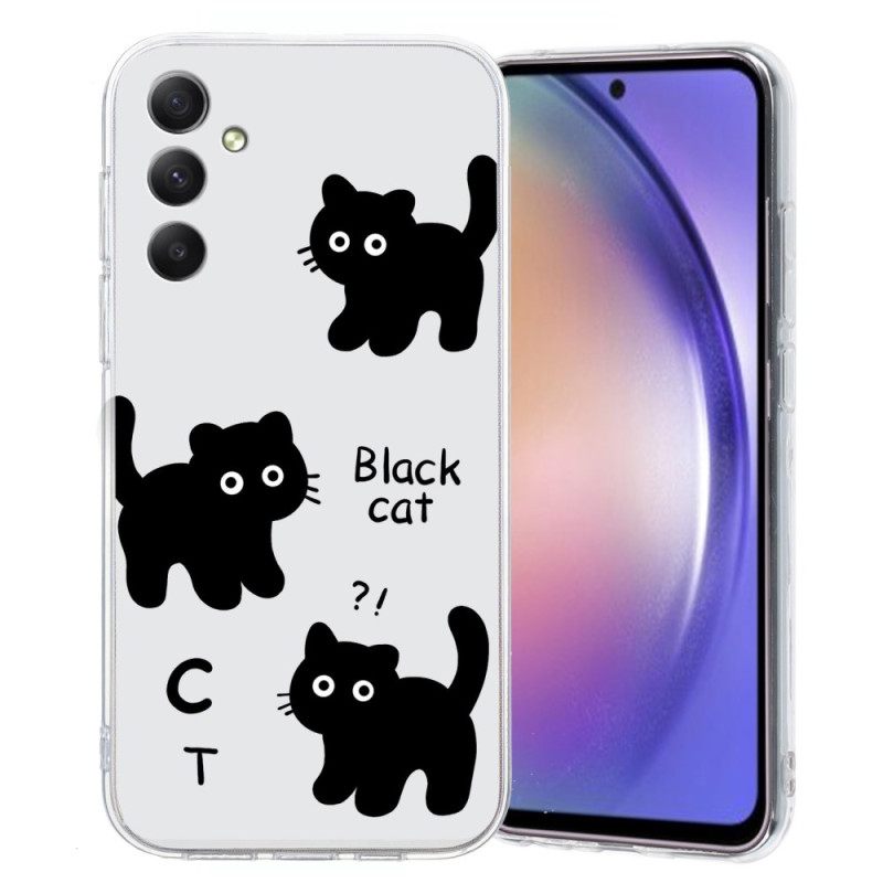 Hoesje Samsung Galaxy S26 Zwarte Katten