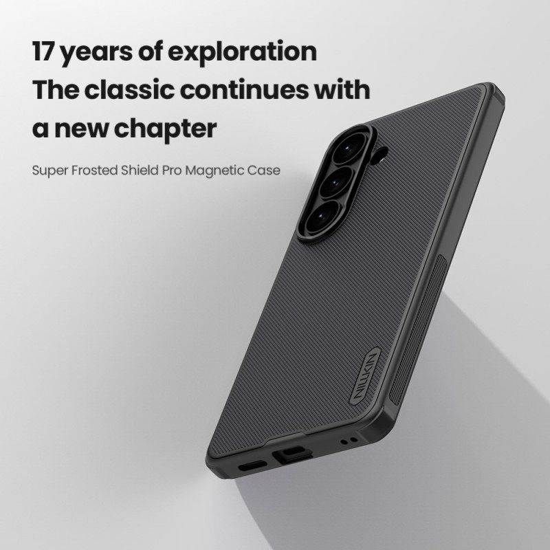 Hoesje Voor Samsung Galaxy S26 Nillkin Super Frosted Shield Magnetische Portemonnee