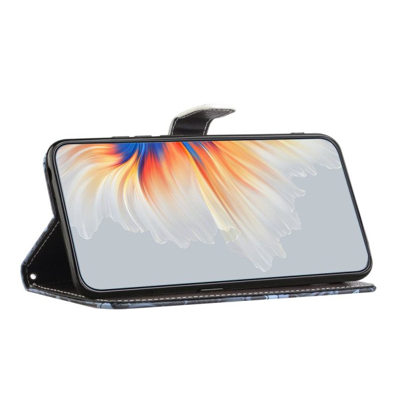 Leren Hoesje Samsung Galaxy S26 Elegante Luipaard Bescherming Hoesje