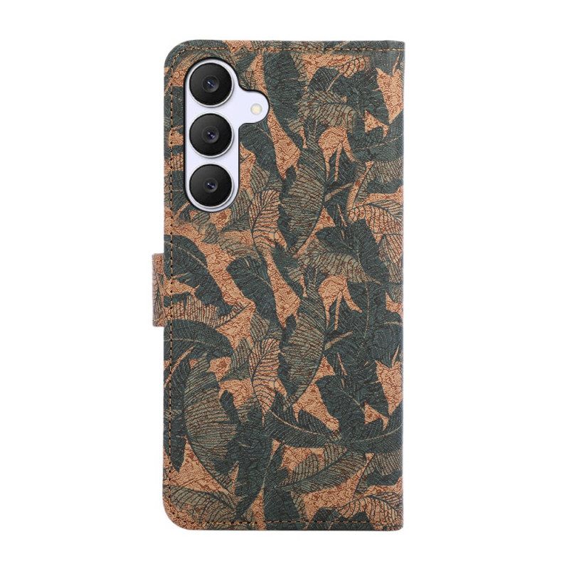 Leren Hoesje Samsung Galaxy S26 Etnisch Ontwerp Bescherming Hoesje