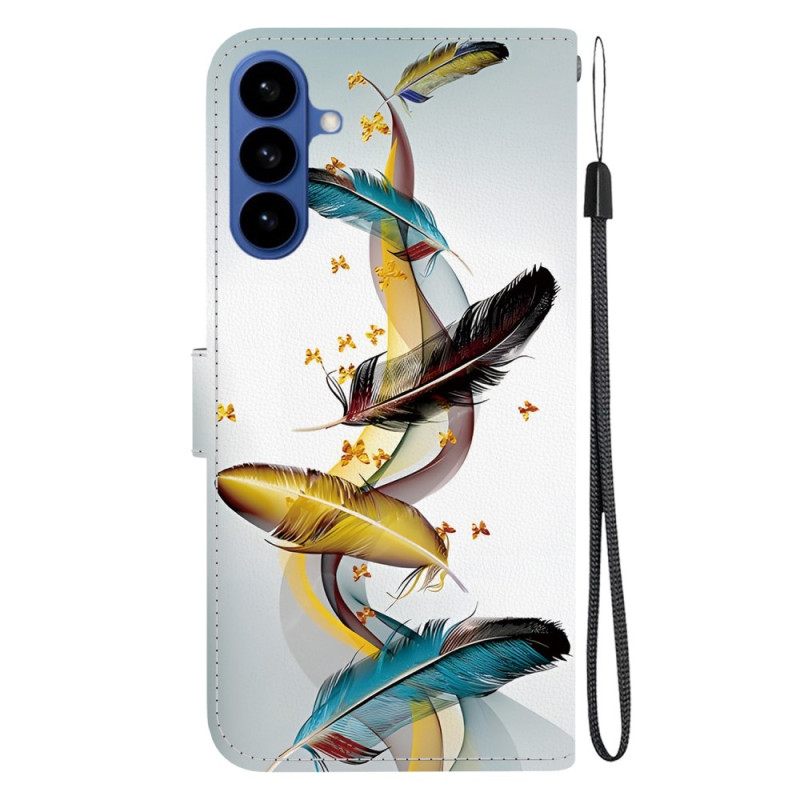 Leren Hoesje Samsung Galaxy S26 Veren