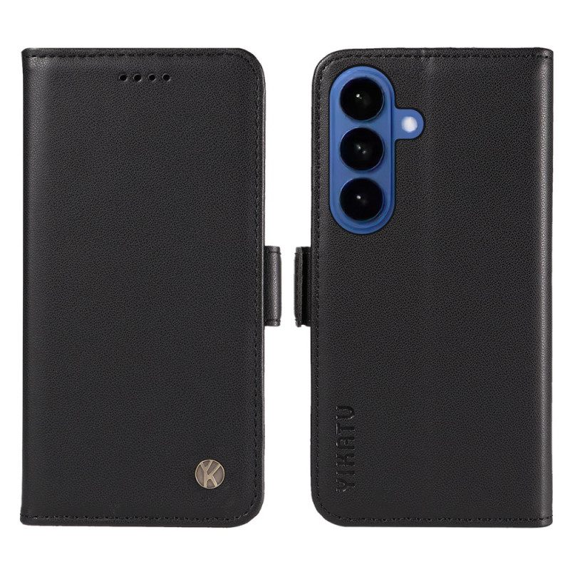 Leren Hoesje Samsung Galaxy S26 Yikatu Bescherming Hoesje