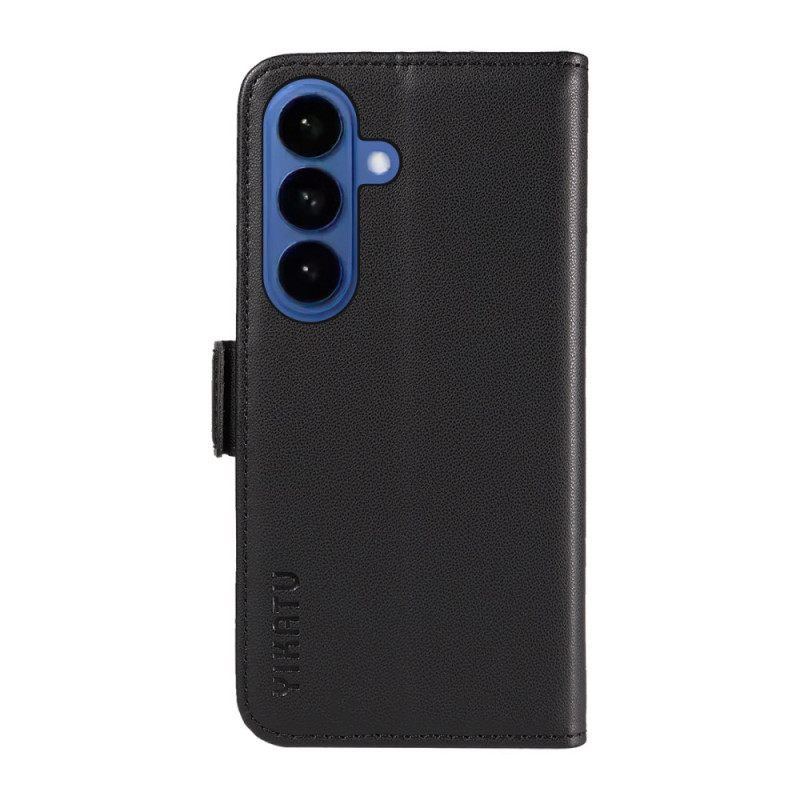 Leren Hoesje Samsung Galaxy S26 Yikatu Bescherming Hoesje