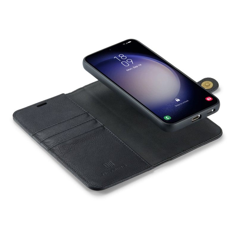 Leren Hoesje Voor Samsung Galaxy S26 Afneembare Dg.ming Portemonnee