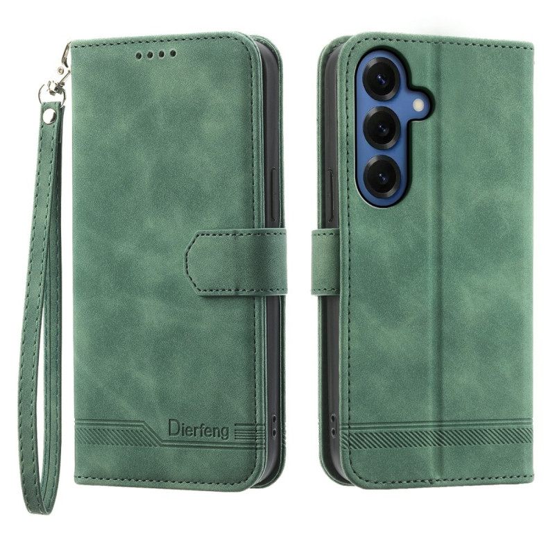Leren Hoesje Voor Samsung Galaxy S26 Dierfeng