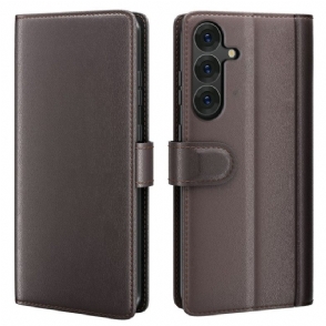 Leren Hoesje Voor Samsung Galaxy S26 Echt Leer