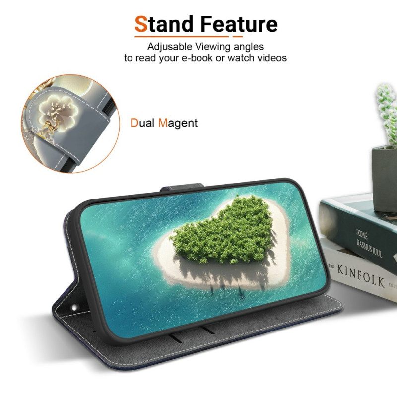 Leren Hoesje Voor Samsung Galaxy S26 Hert