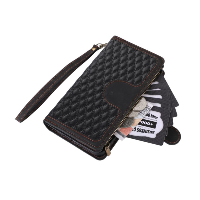 Leren Hoesje Voor Samsung Galaxy S26 Portemonnee Met 9 Kaartsleuven