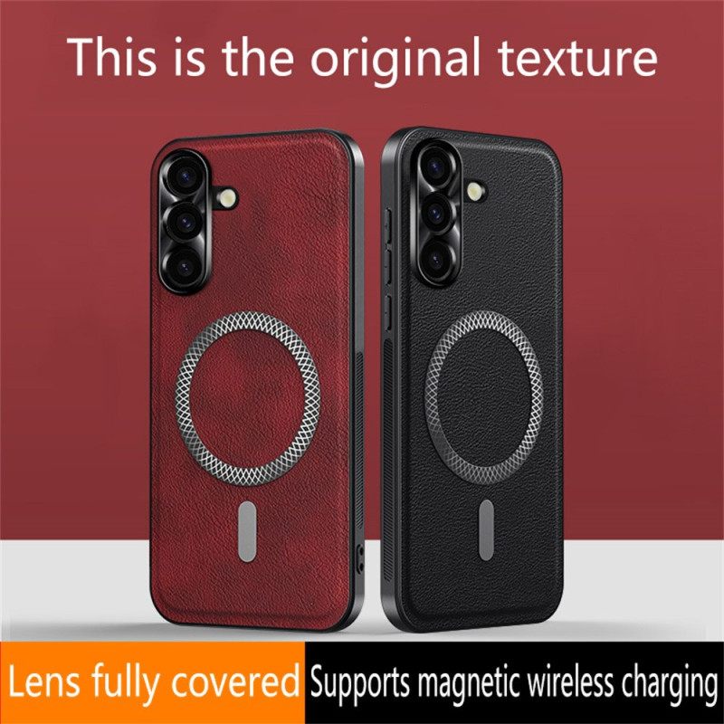 Samsung Galaxy S26 Lensmontuur Met Leerlook