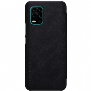 Folio-hoesje voor Xiaomi Mi 10 Lite Nillkin Qin Kunstleer
