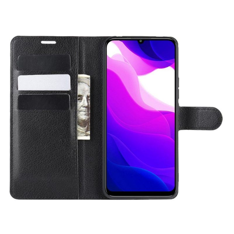 Folio-hoesje voor Xiaomi Mi 10 Lite Portemonnee Leren Leereffect