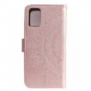 Leren Hoesje voor Xiaomi Mi 10 Lite Bescherming Reliëf-mandala