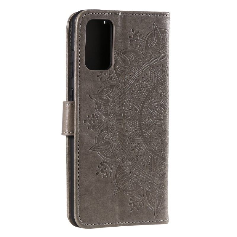 Leren Hoesje voor Xiaomi Mi 10 Lite Bescherming Reliëf-mandala