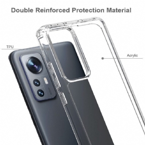 Hoesje voor Xiaomi 12 / 12X Transparante Hybride