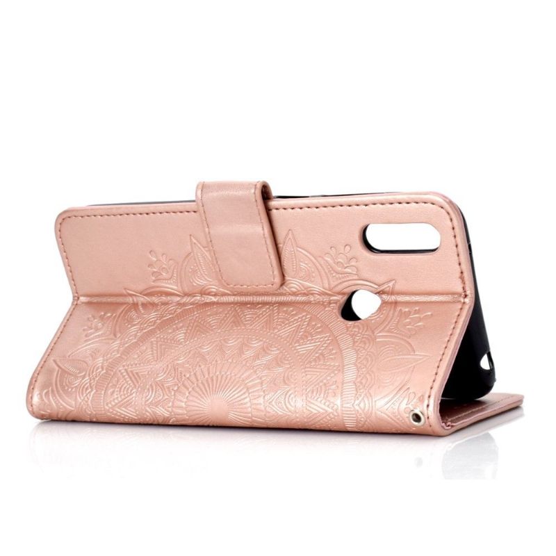 Case voor Huawei Y7 2019 Met Ketting Mandala