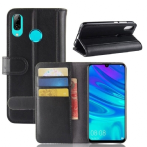Case voor Huawei Y7 2019 Portemonnee Leren Premium Leer
